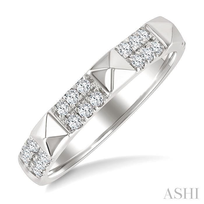ASHI Pyramid Diamond Fashion Ring 310B6PPTGWG