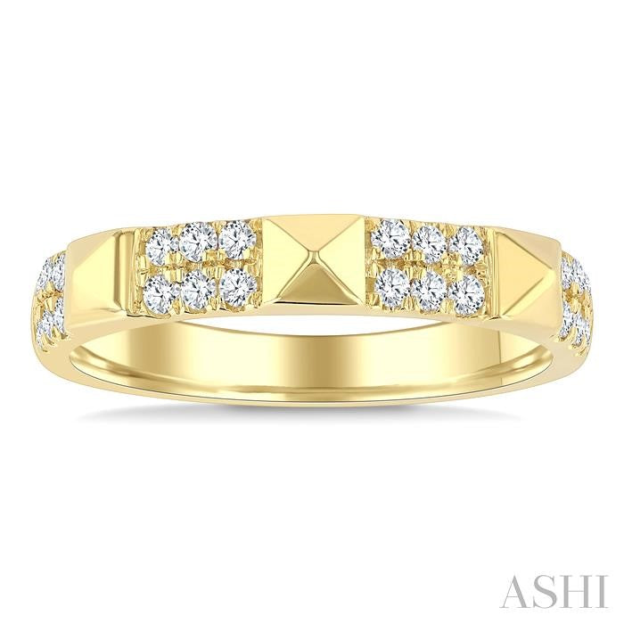 ASHI Pyramid Diamond Fashion Ring 310B6PPTGYG