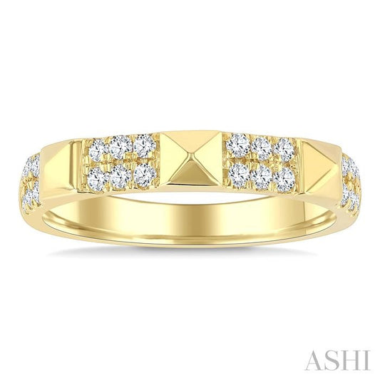 ASHI Pyramid Diamond Fashion Ring 310B6PPTGYG