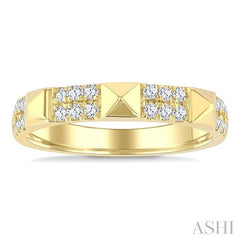 ASHI Pyramid Diamond Fashion Ring 310B6PPTGYG