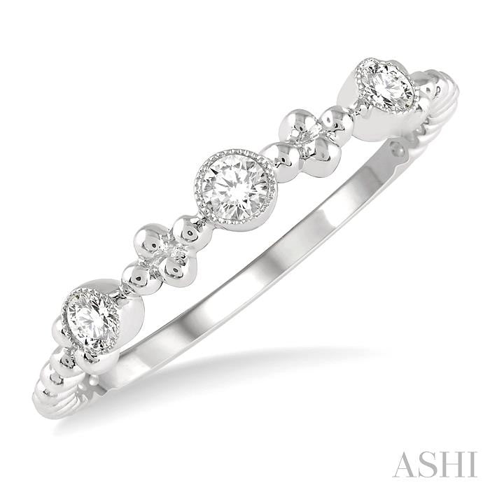 ASHI Stackable Diamond Fashion Band 31337PPFHWG
