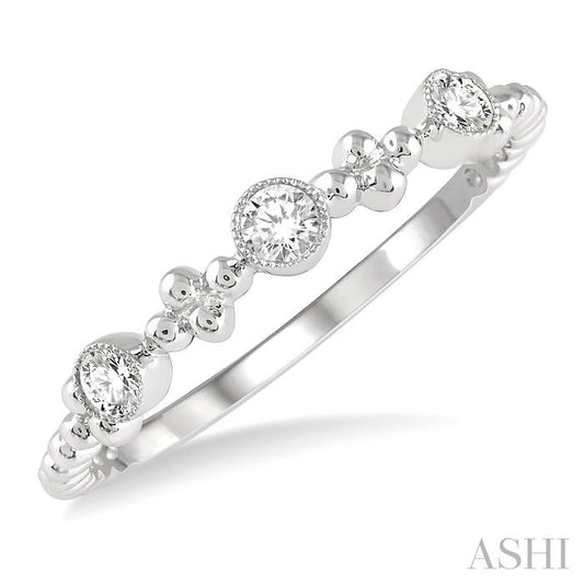 ASHI Stackable Diamond Fashion Band 31337PPFHWG