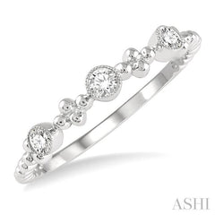 ASHI Stackable Diamond Fashion Band 31337PPFHWG