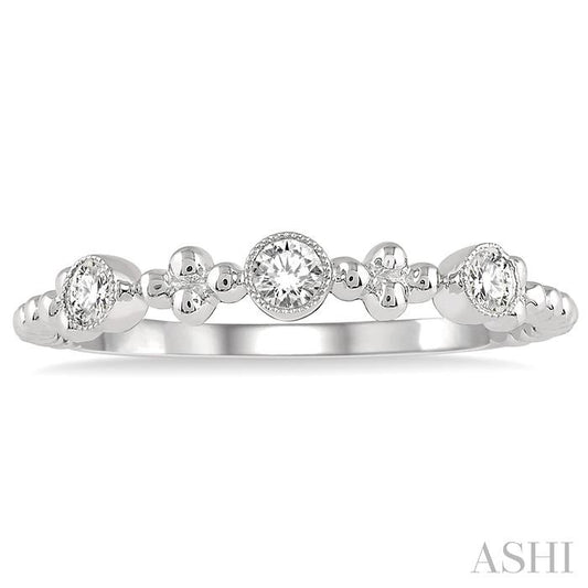 ASHI Stackable Diamond Fashion Band 31337PPFHWG