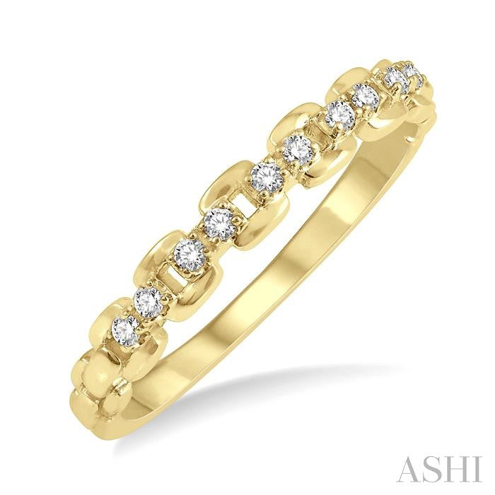 ASHI Stackable Link Diamond Fashion Band 313A8PPFHYG