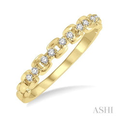ASHI Stackable Link Diamond Fashion Band 313A8PPFHYG