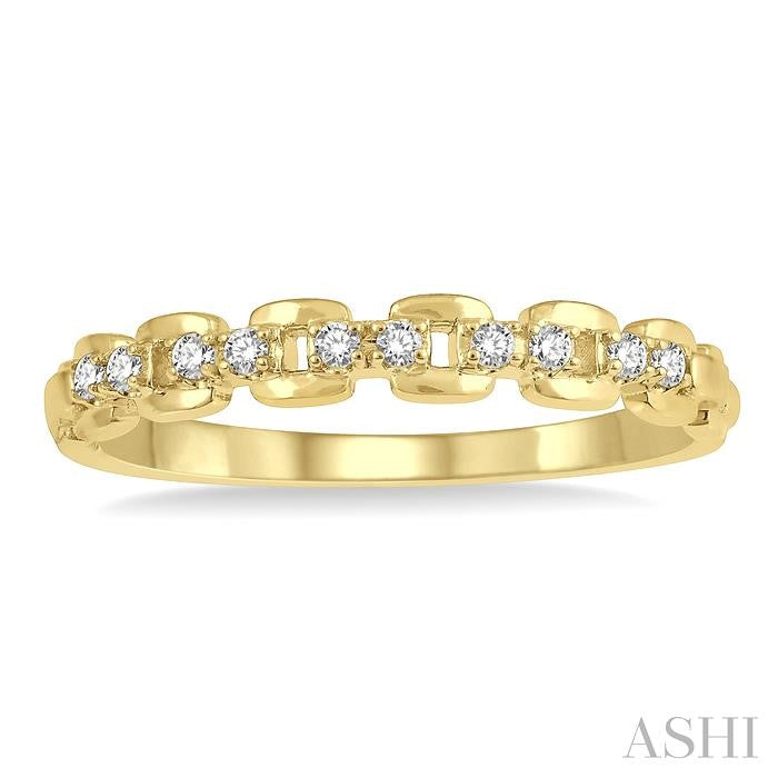 ASHI Stackable Link Diamond Fashion Band 313A8PPFHYG