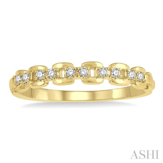 ASHI Stackable Link Diamond Fashion Band 313A8PPFHYG