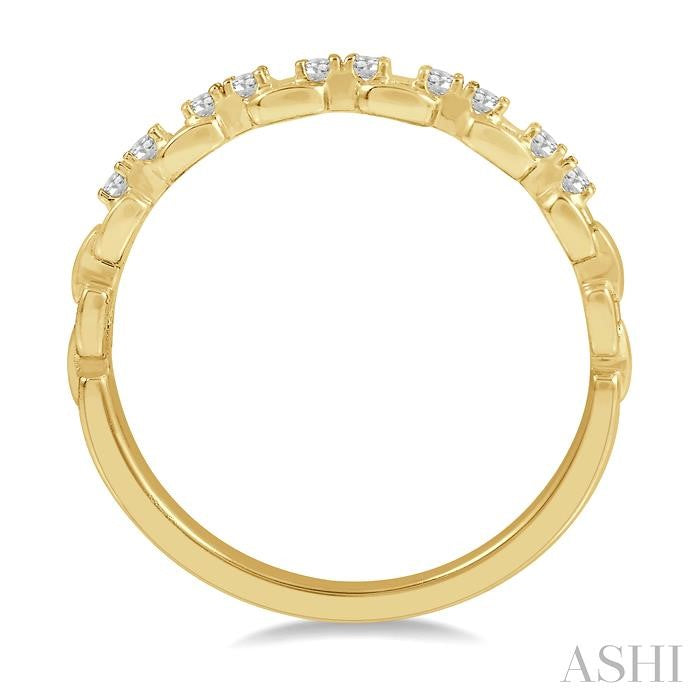 ASHI Stackable Link Diamond Fashion Band 313A8PPFHYG