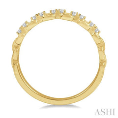 ASHI Stackable Link Diamond Fashion Band 313A8PPFHYG