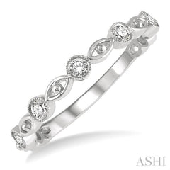 ASHI Stackable Diamond Fashion Band 31567PPFHWG
