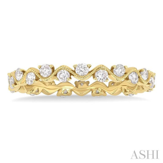 ASHI Eternity Diamond Wedding Band 31743PPFGYG