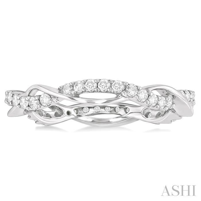 ASHI Eternity Diamond Wedding Band 31753PPFGWG