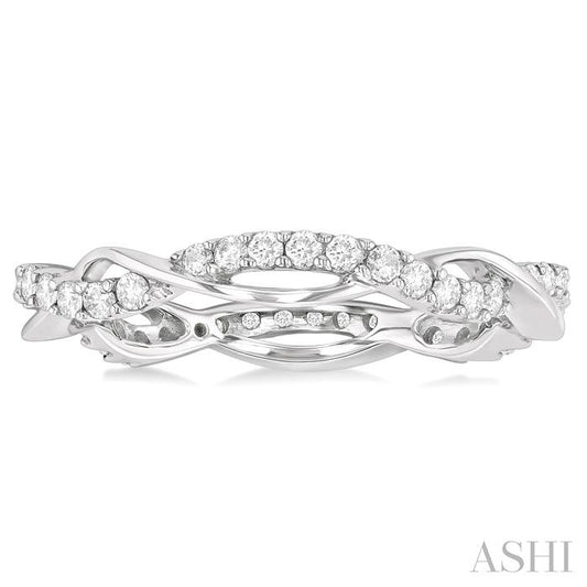 ASHI Eternity Diamond Wedding Band 31753PPFGWG