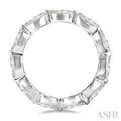 ASHI Marquise Shape East-West Eternity Diamond Wedding Band 31820PPFGWG-2.0