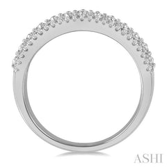 ASHI Three Row Diamond Fashion Band 320E3PPFHWG