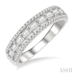 ASHI Baguette Diamond Fashion Band 324E3PPFGWG