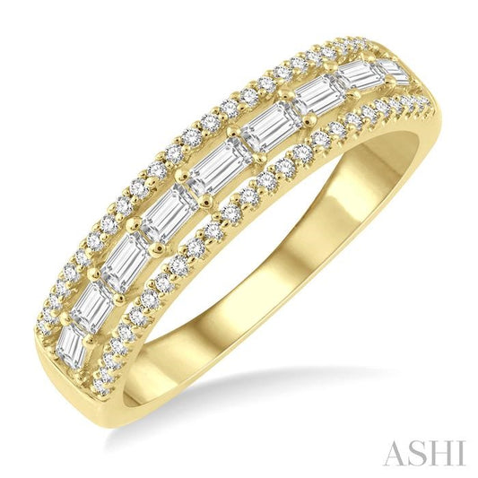 ASHI Baguette Diamond Fashion Band 324E3PPFHYG