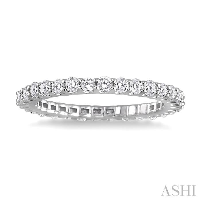 ASHI Eternity Diamond Wedding Band 32690PPFWWG-1.10