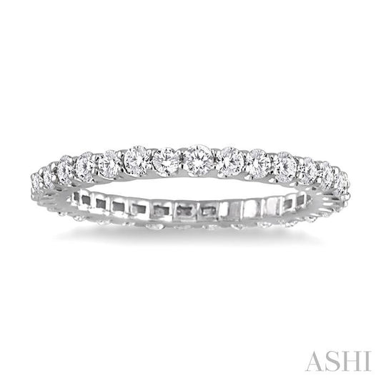 ASHI Eternity Diamond Wedding Band 32690PPFWWG-1.10