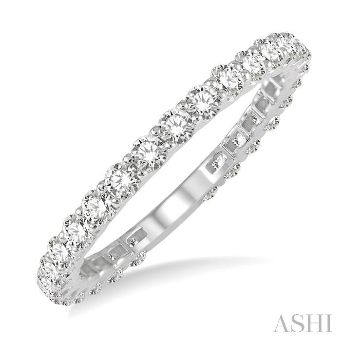 ASHI Eternity Diamond Wedding Band 32691PPFGWG