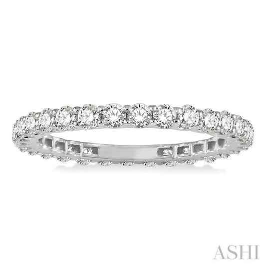 ASHI Eternity Diamond Wedding Band 32691PPFGWG