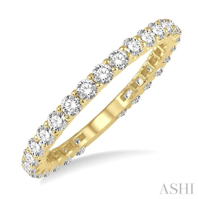 ASHI Eternity Diamond Wedding Band 32691PPFGYG