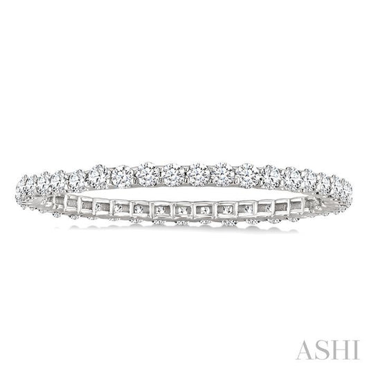ASHI Eternity Diamond Wedding Band 32693PPFGWG