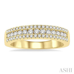 ASHI Channel Set Diamond Wedding Band 326E3PPFGYG