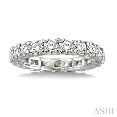 ASHI Round Shape Eternity Diamond Wedding Band 32700PPERWG-3.00
