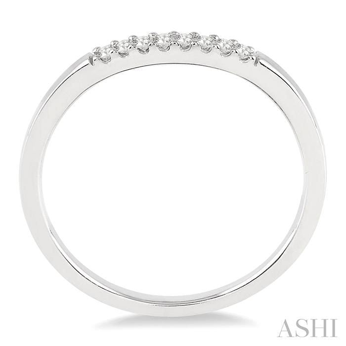 ASHI Diamond Wedding Band 32869PPFHWG