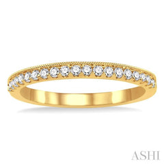 ASHI Diamond Wedding Band 32896PPFHYG
