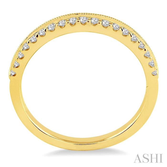 ASHI Diamond Wedding Band 32896PPFHYG