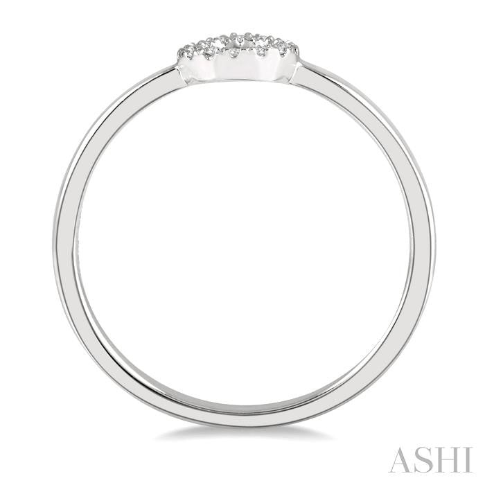 ASHI Circle Diamond Fashion Ring 329A9PPTSWG