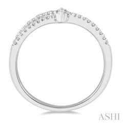 ASHI Chevron Diamond Fashion Ring 330E6PPFGWG