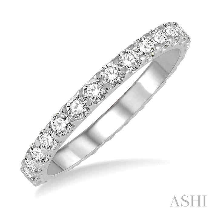 ASHI Eternity Diamond Wedding Band 33281PPFHWG