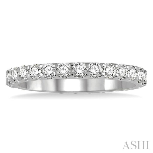 ASHI Eternity Diamond Wedding Band 33281PPFHWG