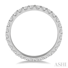 ASHI Eternity Diamond Wedding Band 33281PPFHWG