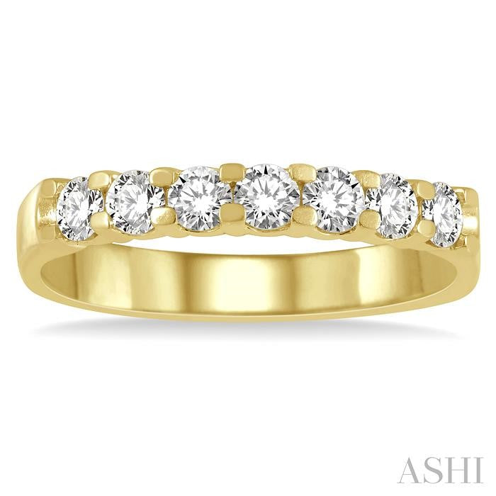 ASHI 7 Stone Diamond Wedding Band 33292PPFHYG