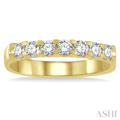 ASHI 7 Stone Diamond Wedding Band 33292PPFHYG