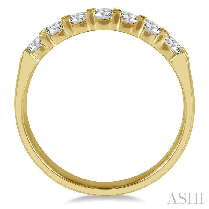 ASHI 7 Stone Diamond Wedding Band 33292PPFHYG