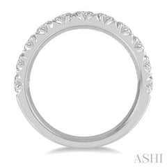 ASHI 11 Stone Diamond Wedding Band 33300PPFHWG-2.00