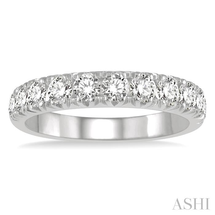 ASHI 11 Stone Diamond Wedding Band 33301PPFHWG