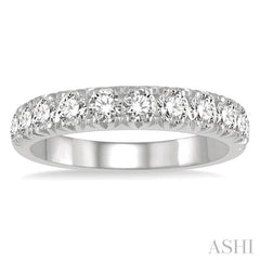 ASHI 11 Stone Diamond Wedding Band 33301PPFHWG