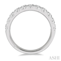 ASHI 11 Stone Diamond Wedding Band 33301PPFHWG