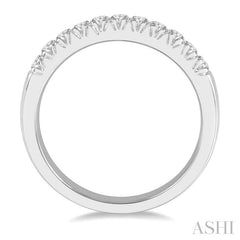 ASHI 11 Stone Diamond Wedding Band 33305PPFHWG