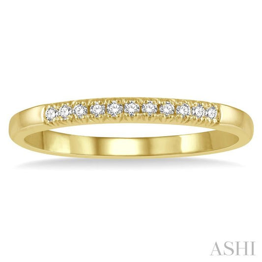 ASHI 11 Stone Diamond Wedding Band 33308PPFHYG