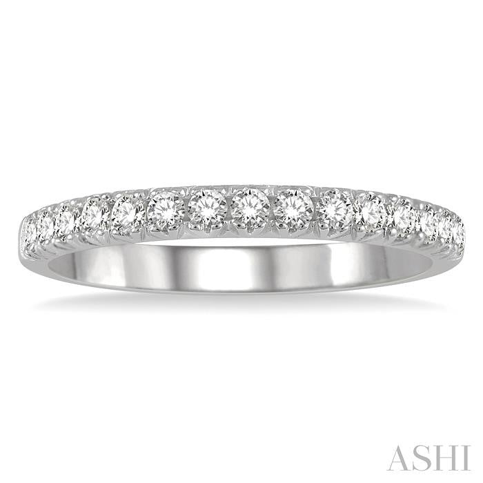 ASHI Diamond Wedding Band 33325PPFHWG