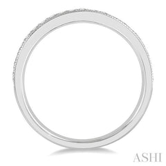 ASHI Diamond Wedding Band 33336PPFHWG