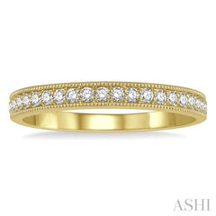 ASHI Diamond Wedding Band 33336PPFHYG